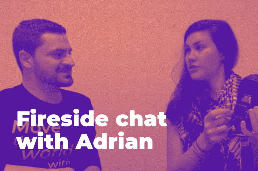 Fireside Chat with Adrian: Move the World with Words featuring Elisabeth Brentano